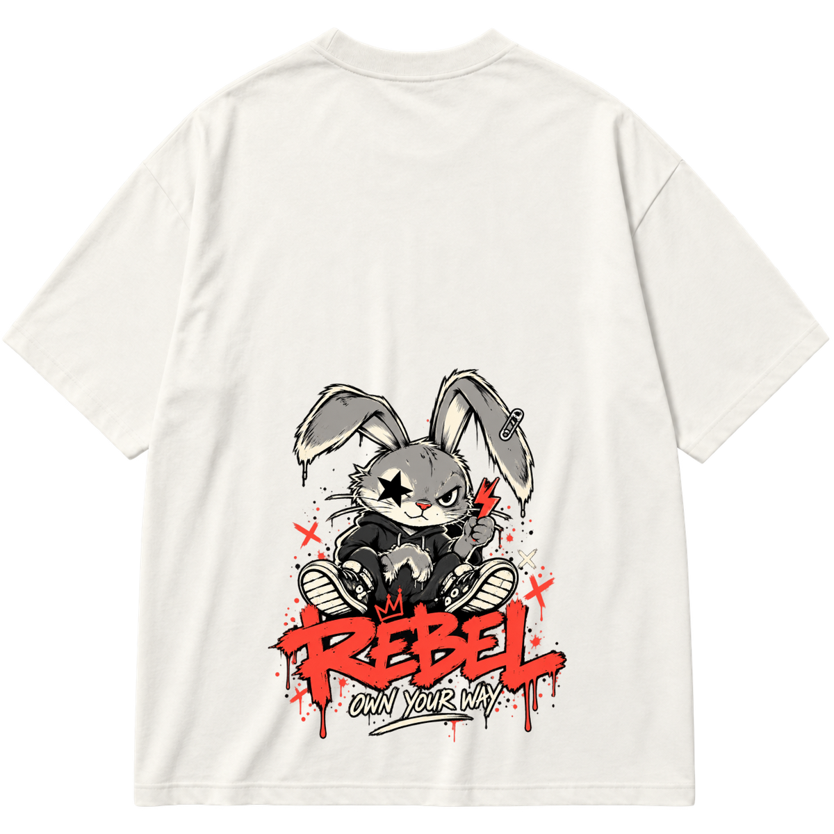 Oversized Cotton - Rebel (Técnica DFT)