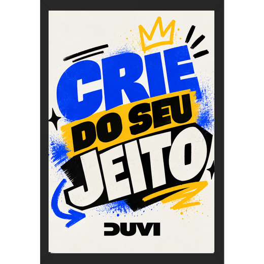 Quadro Caixa - Crie do seu jeito