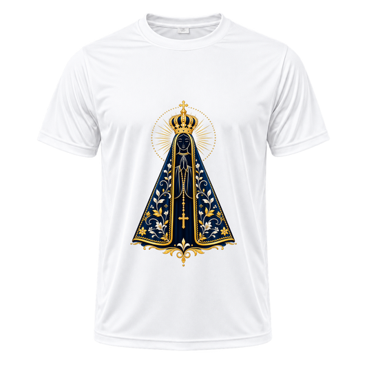 Camiseta Dryfit Masculina Basic - Nossa Senhora Aparecida