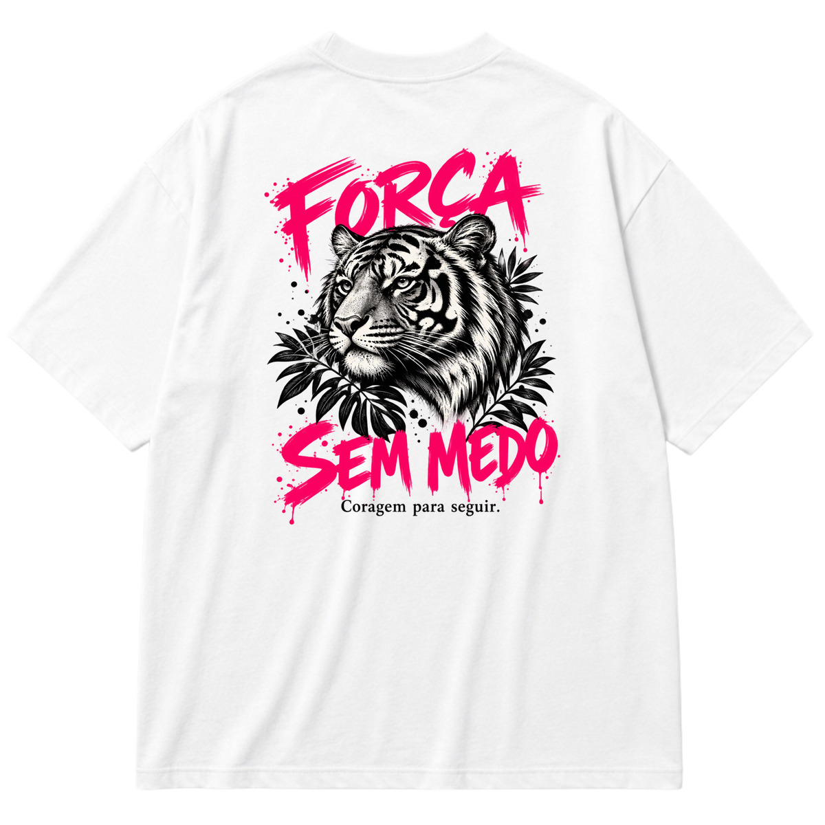 Oversized Cotton - Força sem medo (Técnica DFT)