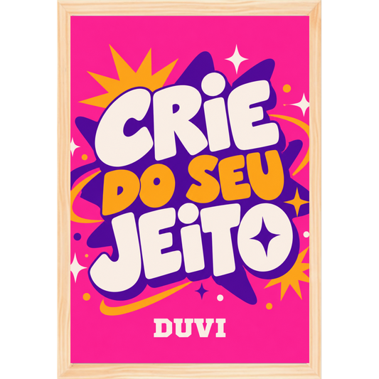 Quadro Tradicional - Crie do seu jeito
