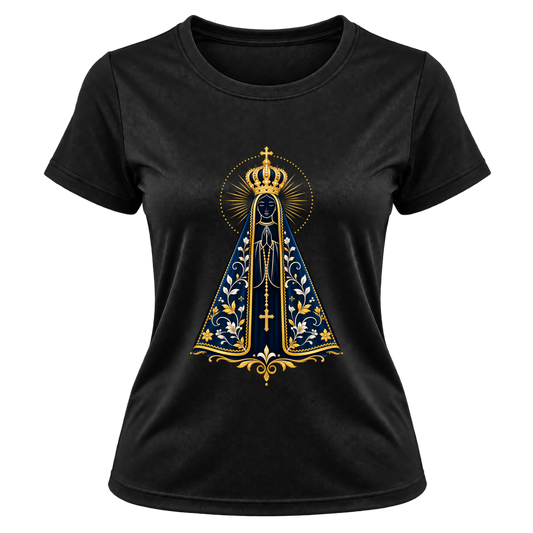 Camiseta Dryfit Feminina Basic - Nossa Senhora Aparecida