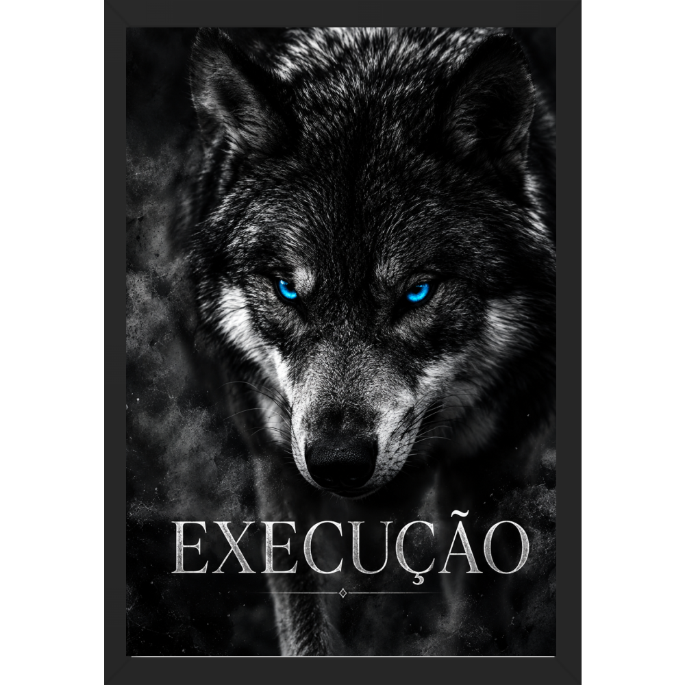 Quadro Caixa - Instinto Selvagem (Execução)