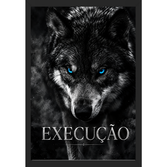Quadro Caixa - Instinto Selvagem (Execução)