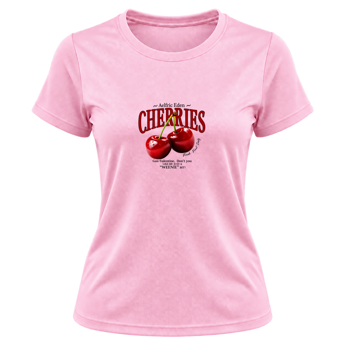 Camiseta Dryfit Feminina Basic - Cherries