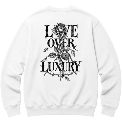 Moletom Crew Essential - Love Over Luxury