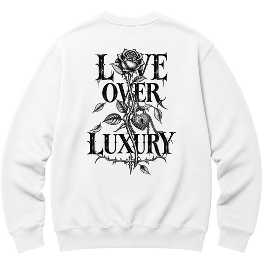 Moletom Crew Essential - Love Over Luxury