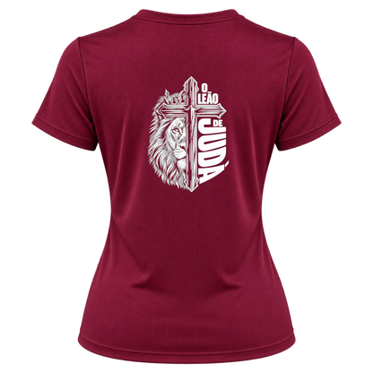 Camiseta Dryfit Feminina Basic - Leão de Judá