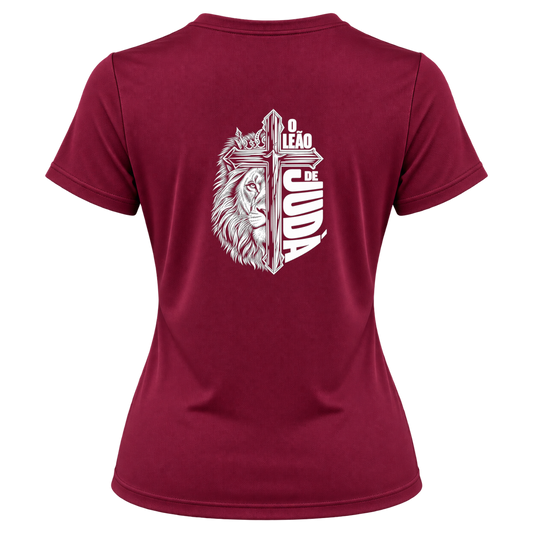 Camiseta Dryfit Feminina Basic - Leão de Judá