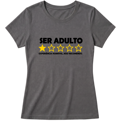 Baby Look Classic - Vida Adulta: Nota 1 (Técnica DFT)