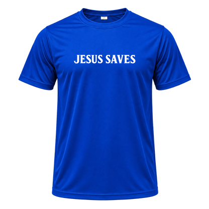 Camiseta Dryfit Masculina Basic - Jesus Saves