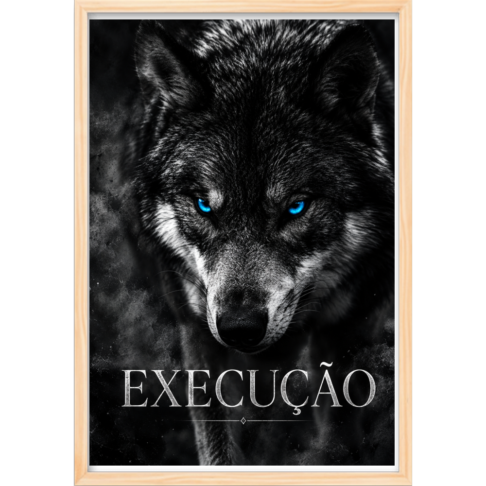 Quadro Caixa - Instinto Selvagem (Execução)