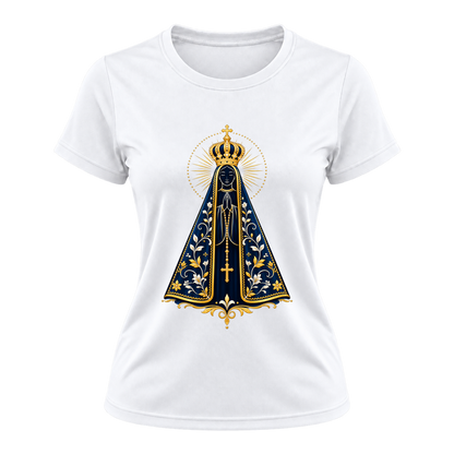 Camiseta Dryfit Feminina Basic - Nossa Senhora Aparecida