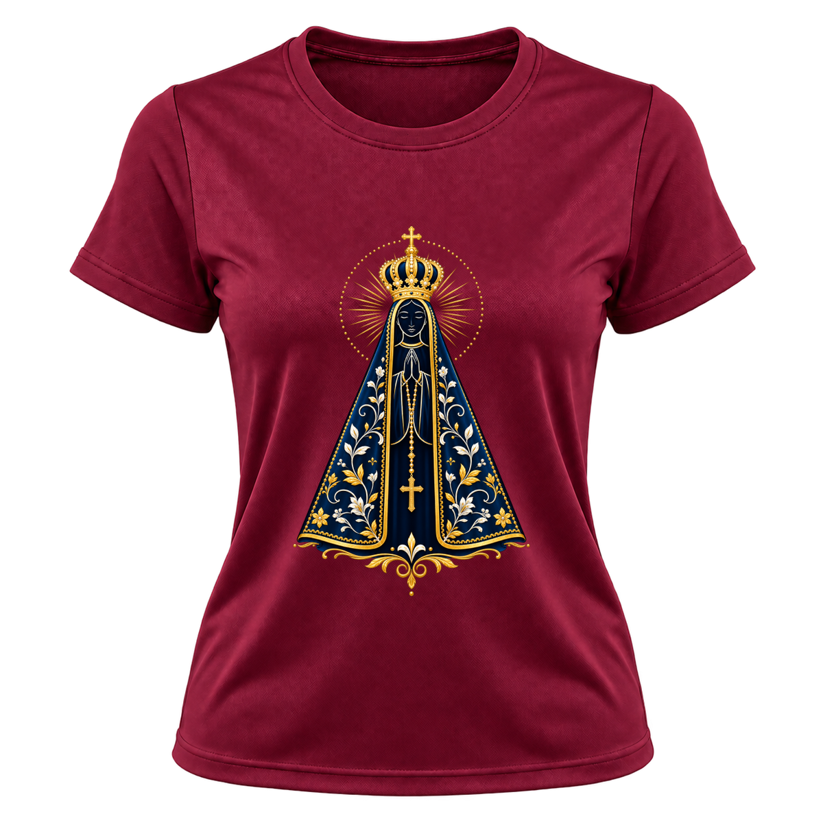 Camiseta Dryfit Feminina Basic - Nossa Senhora Aparecida