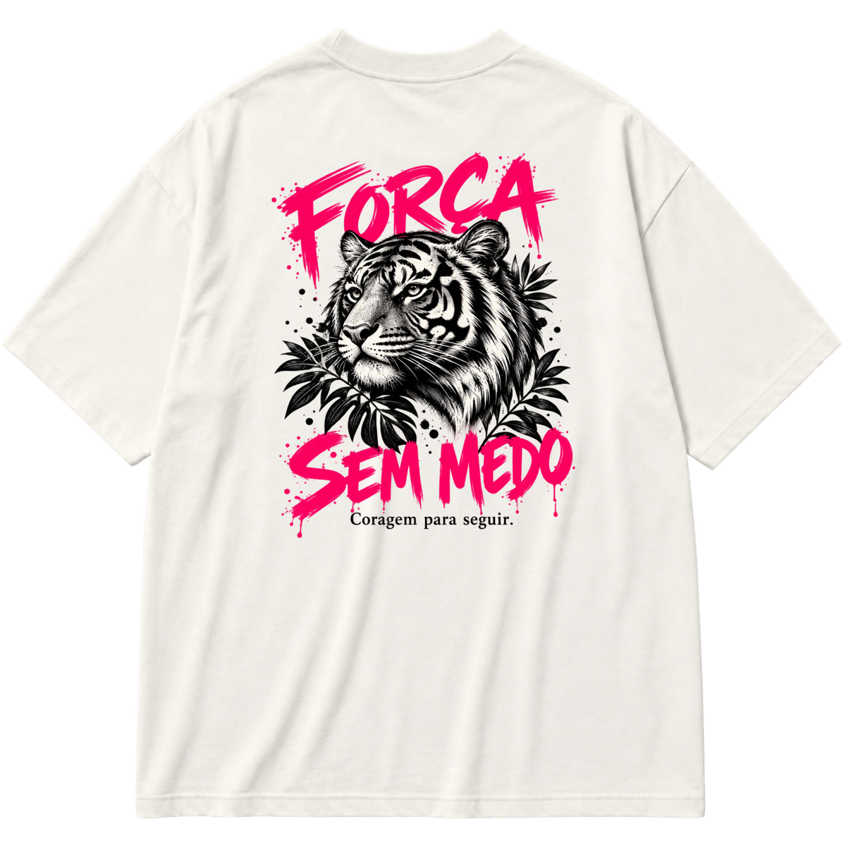Oversized Cotton - Força sem medo (Técnica DFT)