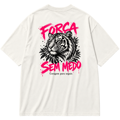 Oversized Cotton - Força sem medo (Técnica DFT)