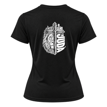 Camiseta Dryfit Feminina Basic - Leão de Judá