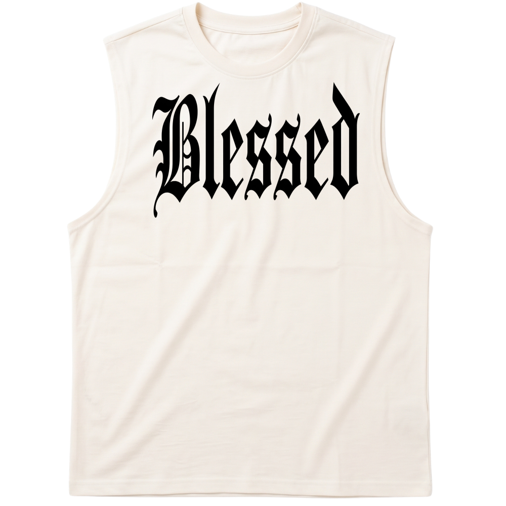 Tank Top Machão Suedine - Blessed