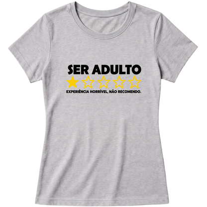 Baby Look Classic - Vida Adulta: Nota 1 (Técnica DFT)