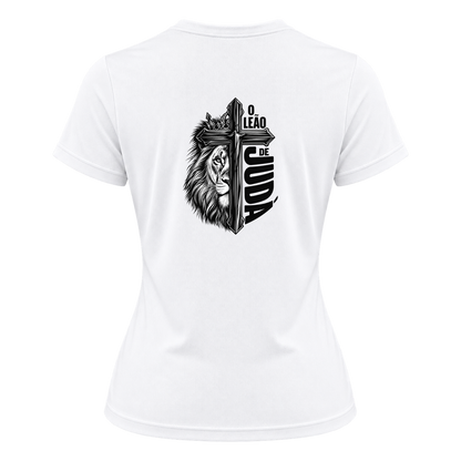 Camiseta Dryfit Feminina Basic - Leão de Judá