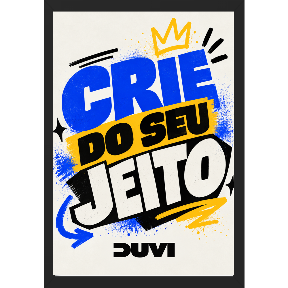 Quadro Caixa - Crie do seu jeito