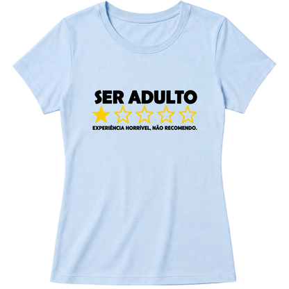 Baby Look Classic - Vida Adulta: Nota 1 (Técnica DFT)
