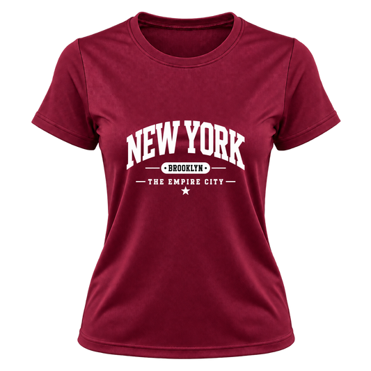 Camiseta Dry Fit Feminina – New York
