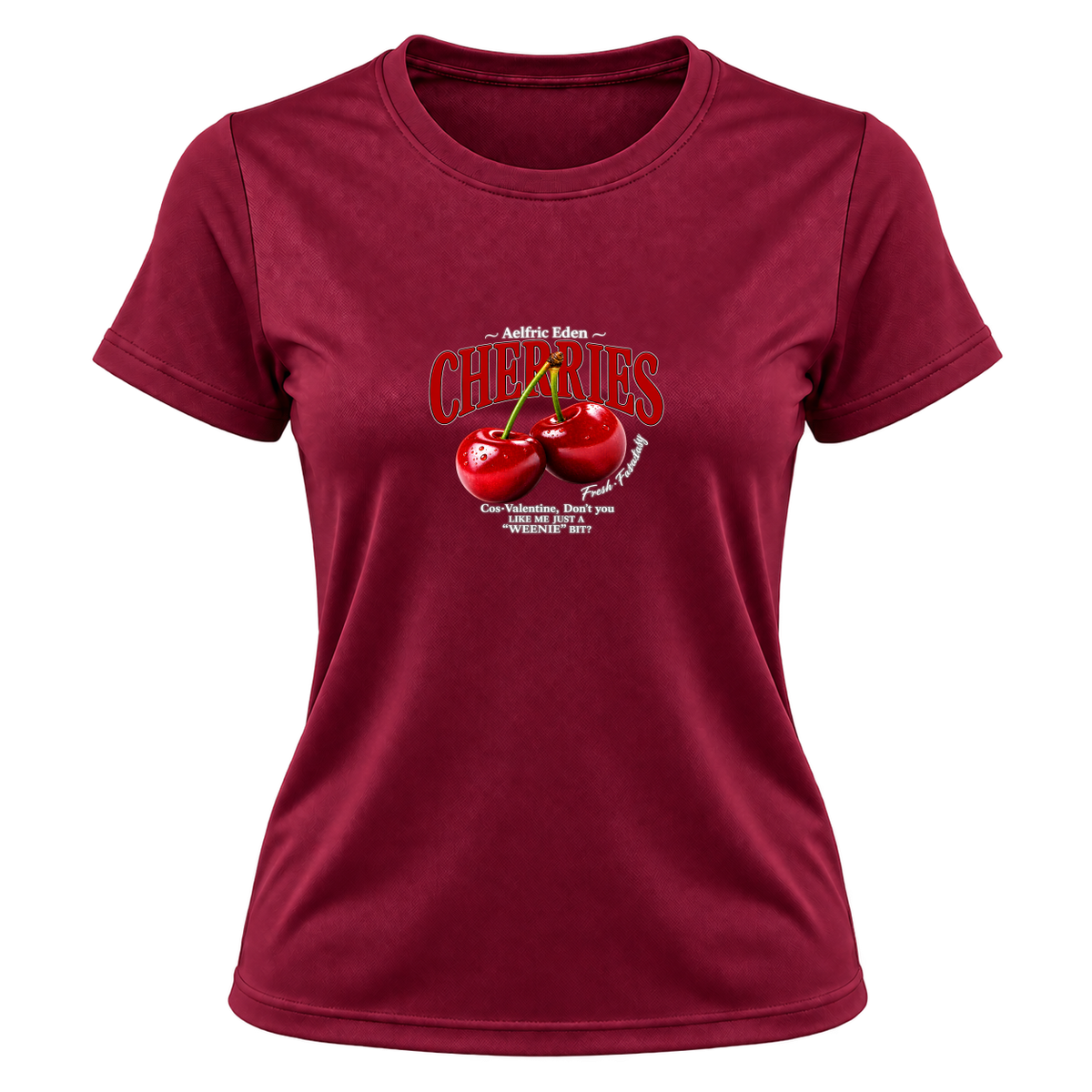Camiseta Dryfit Feminina Basic - Cherries