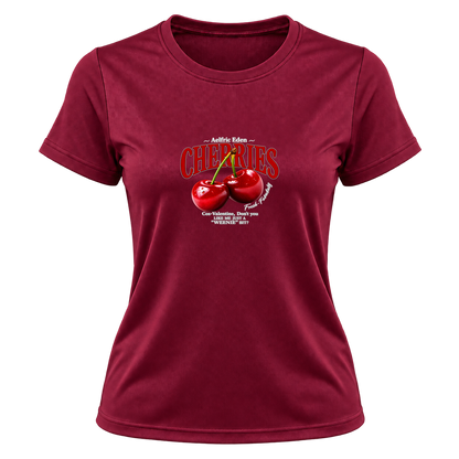 Camiseta Dryfit Feminina Basic - Cherries