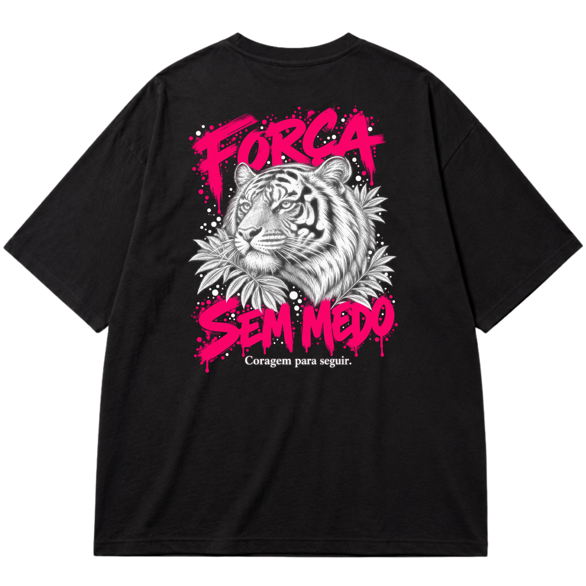 Oversized Cotton - Força sem medo (Técnica DFT)