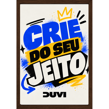 Quadro Caixa - Crie do seu jeito