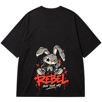 Oversized Cotton - Rebel (Técnica DFT)