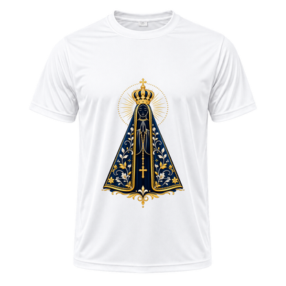 Camiseta Dryfit Masculina Basic - Nossa Senhora Aparecida