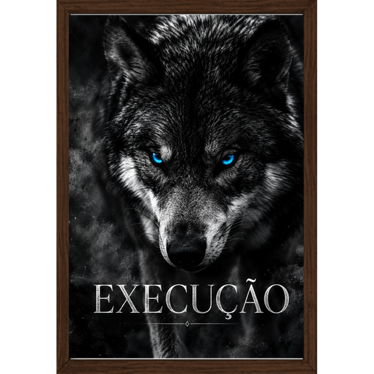 Quadro Caixa - Instinto Selvagem (Execução)