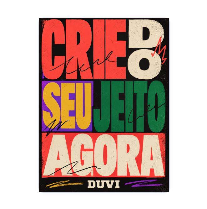 Poster - Crie do seu jeito