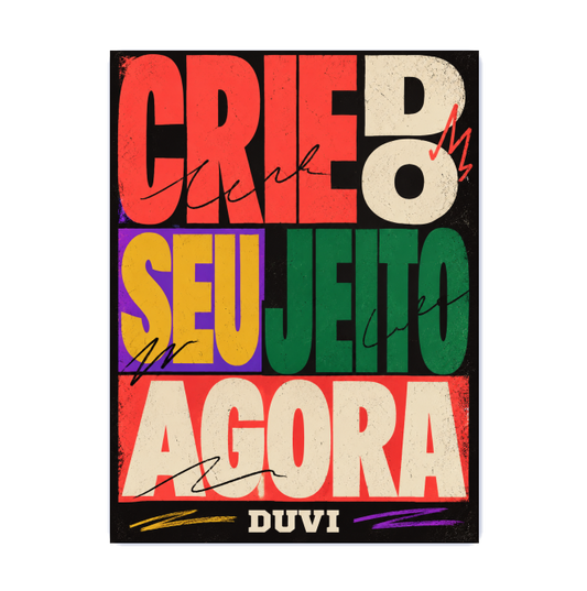 Poster - Crie do seu jeito