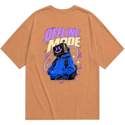 Oversized Essential - Offline Mode (Técnica DTG)