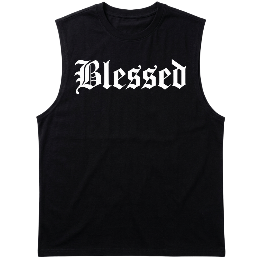 Tank Top Machão Suedine - Blessed