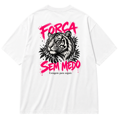 Oversized Cotton - Força sem medo (Técnica DFT)