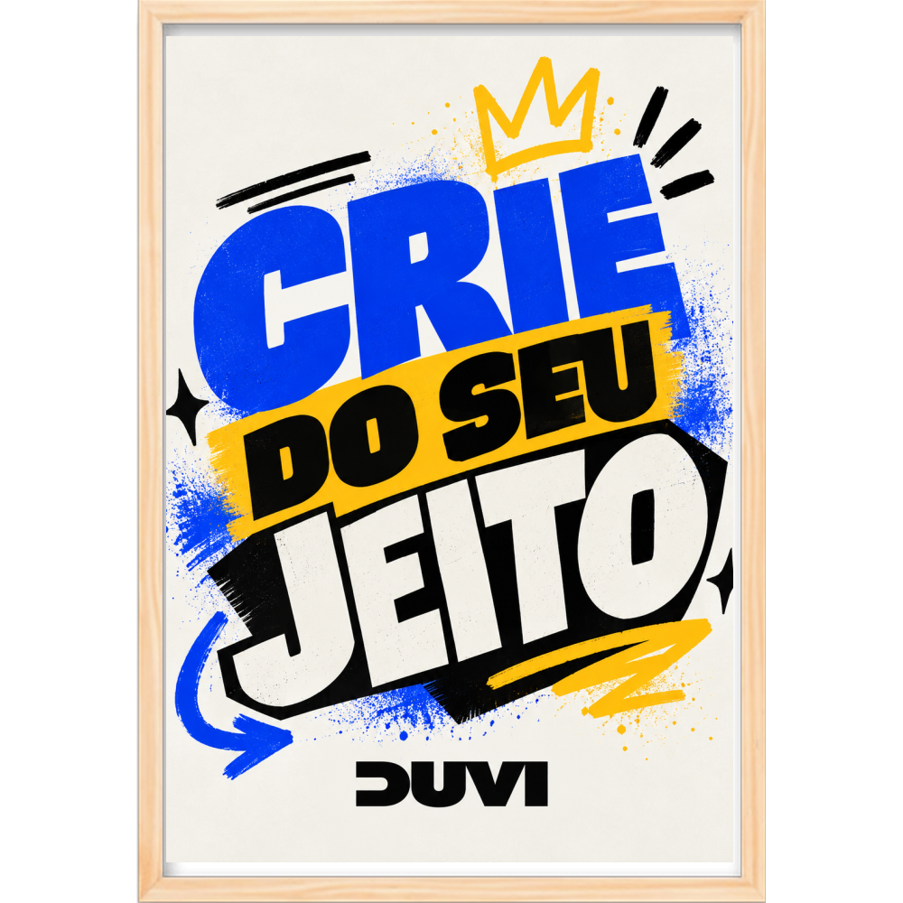 Quadro Caixa - Crie do seu jeito