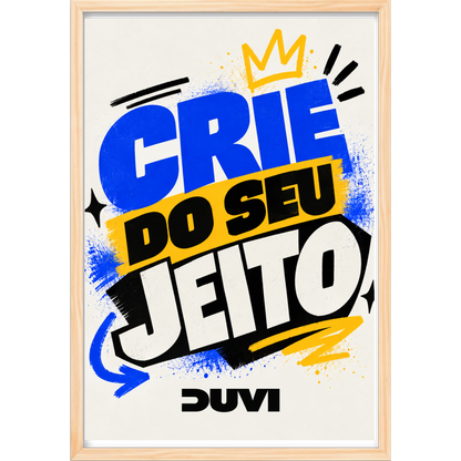 Quadro Caixa - Crie do seu jeito