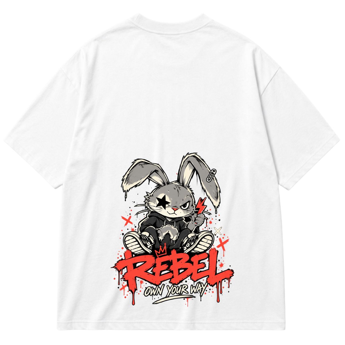 Oversized Cotton - Rebel (Técnica DFT)