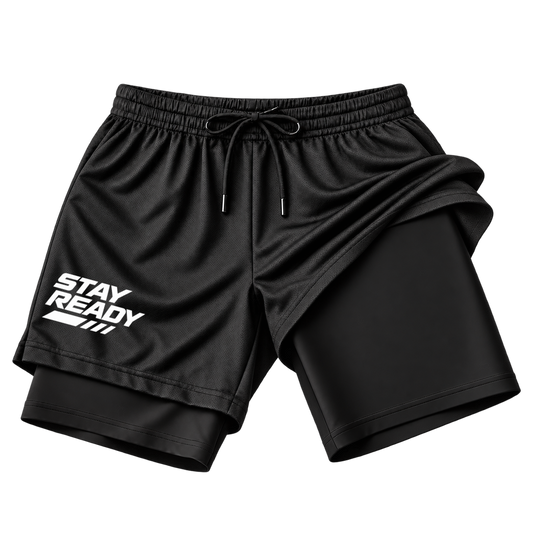 Short Dryfit Basic 2 em 1  - Stay Ready