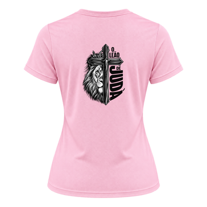 Camiseta Dryfit Feminina Basic - Leão de Judá
