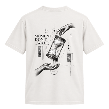 Camiseta Regular Suedine - No Time to Waste