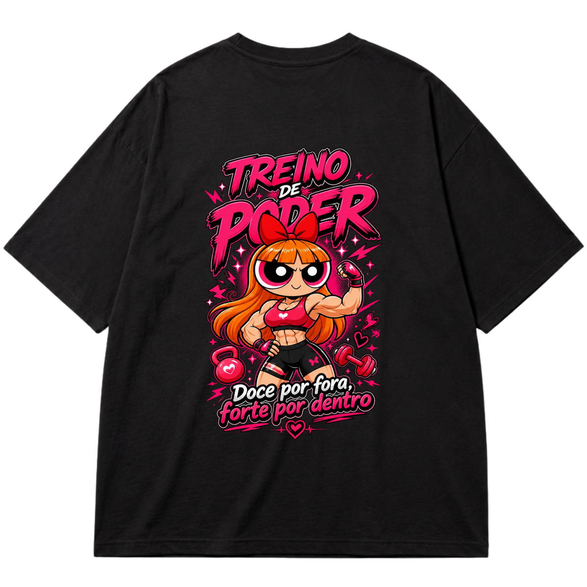Oversized Cotton – Florzinha (Técnica DFT)