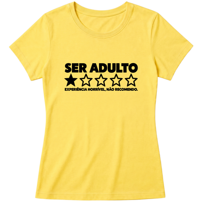 Baby Look Classic - Vida Adulta: Nota 1 (Técnica DFT)