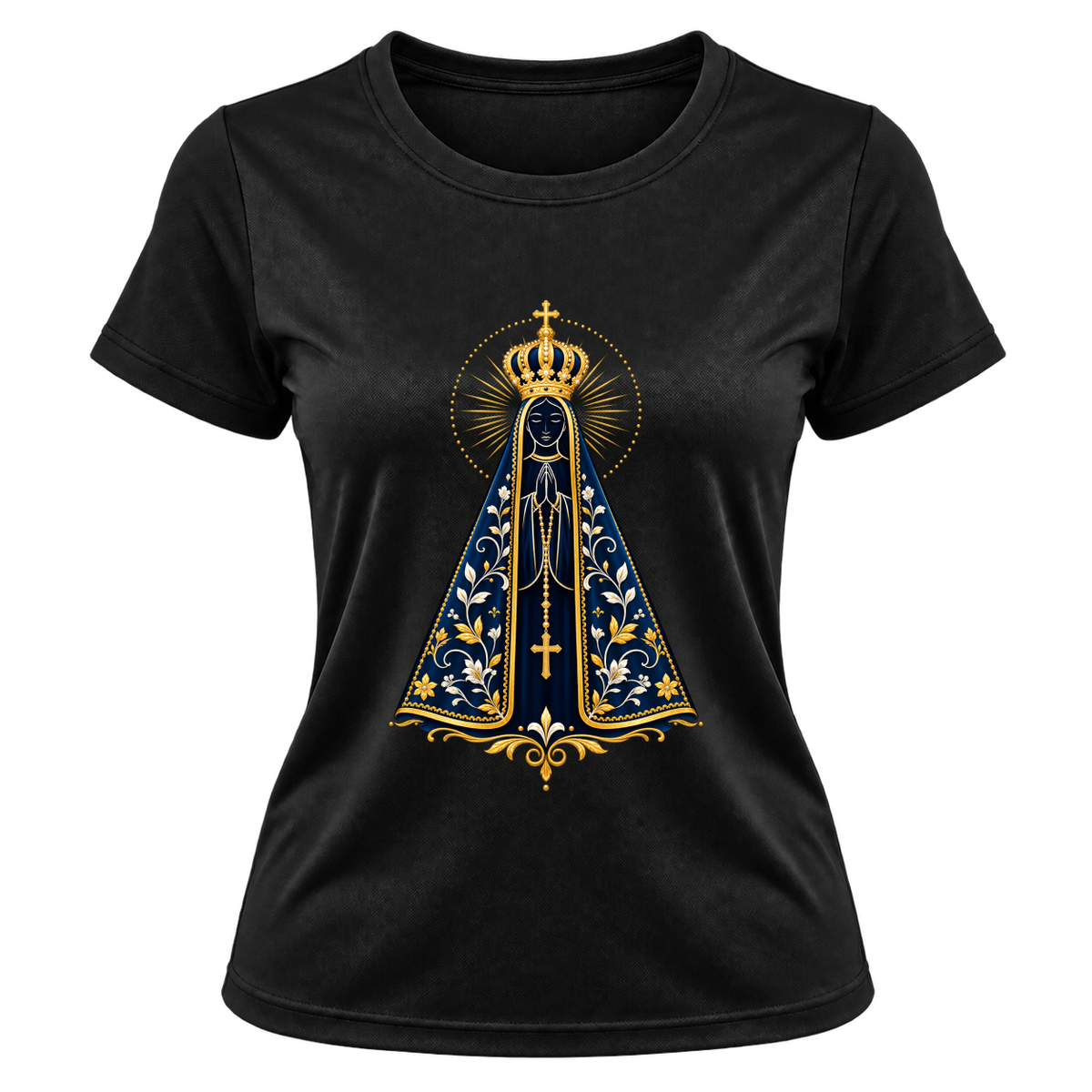 Camiseta Dryfit Feminina Basic - Nossa Senhora Aparecida