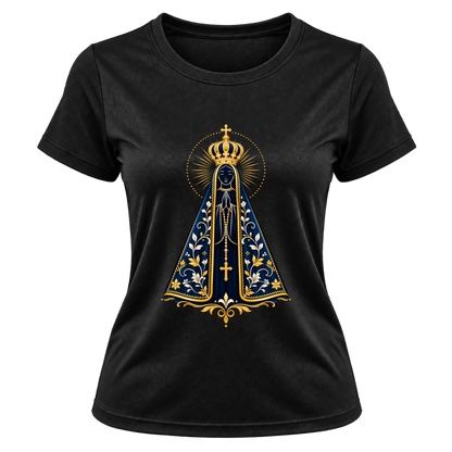 Camiseta Dryfit Feminina Basic - Nossa Senhora Aparecida