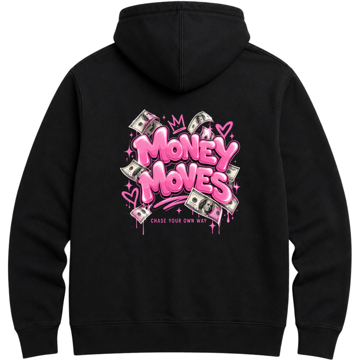 Moletom Hoodie Essential - Money Moves